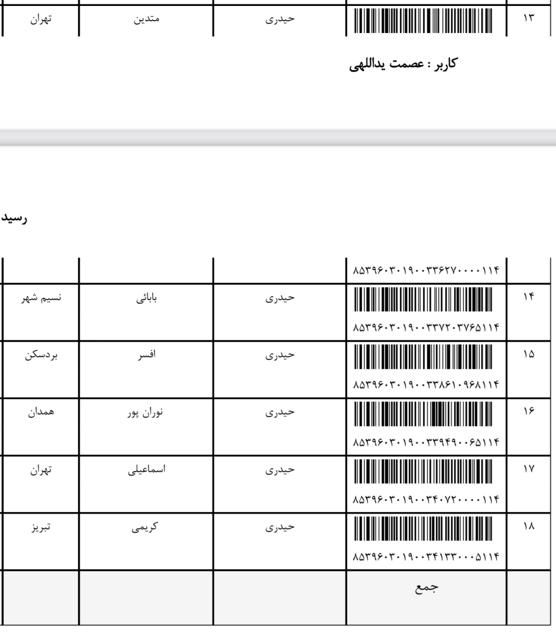 ارسال ۱۹ فروردین (فایل۲)
