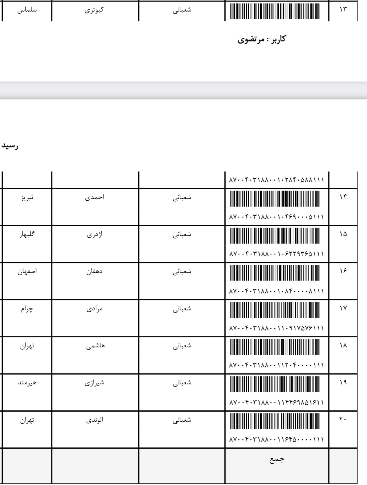 ارسال ۲ مهر (فایل۳)